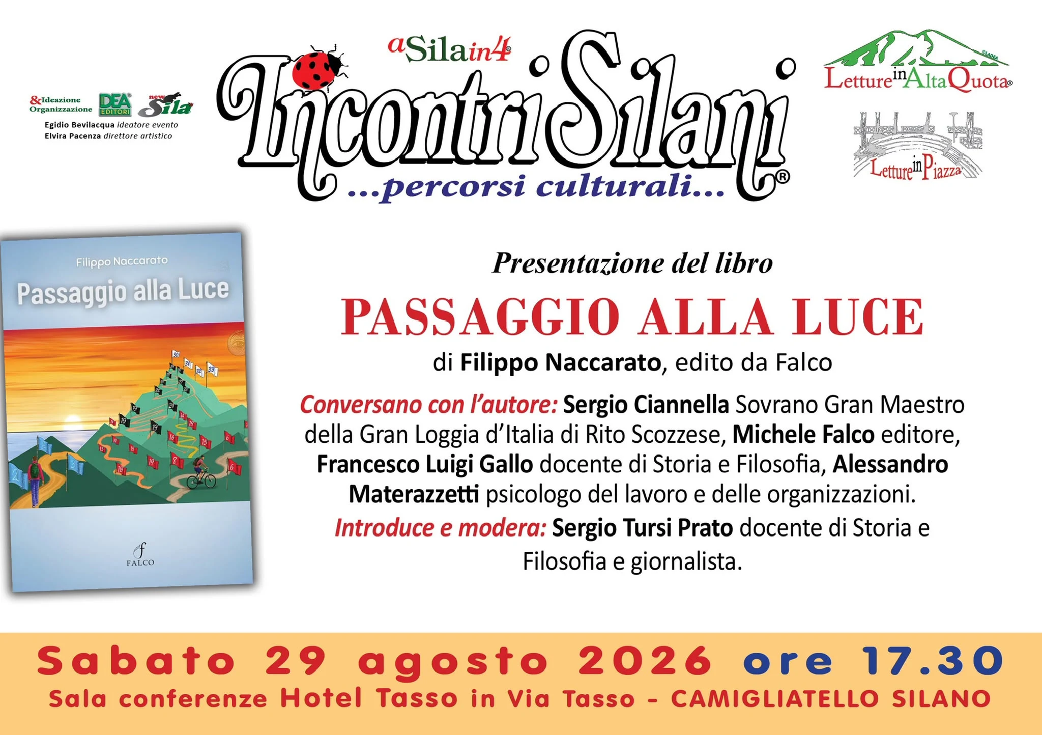Presentazione del libro "Passaggio alla Luce".
