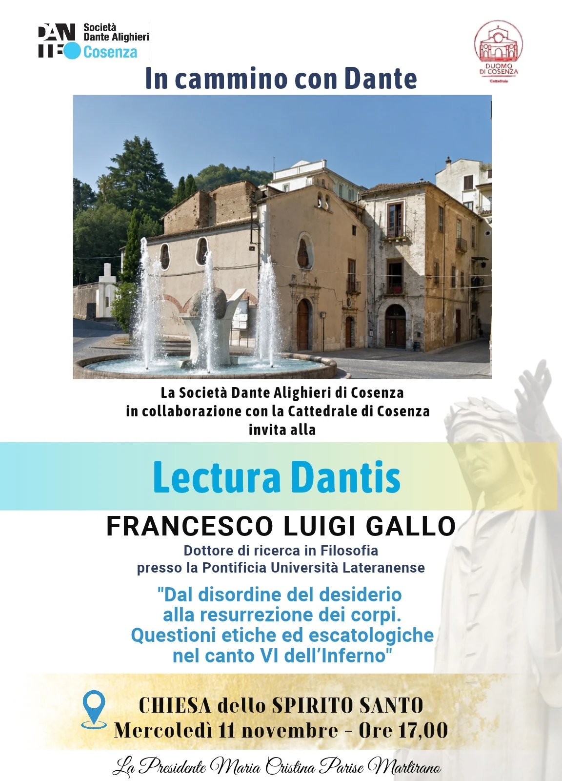 Lectura Dantis - Canto VI dell'Inferno