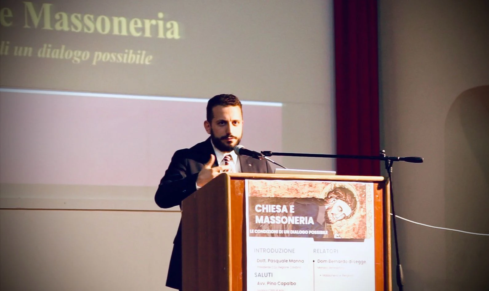 Durante la mia esposizione