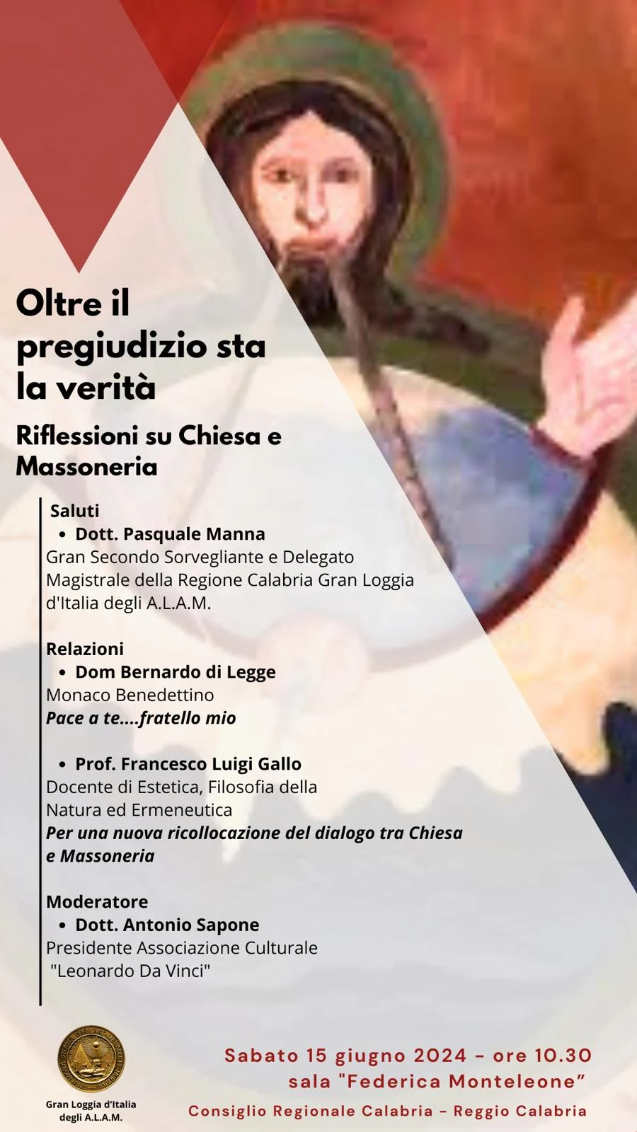 Locandina dell'importante evento