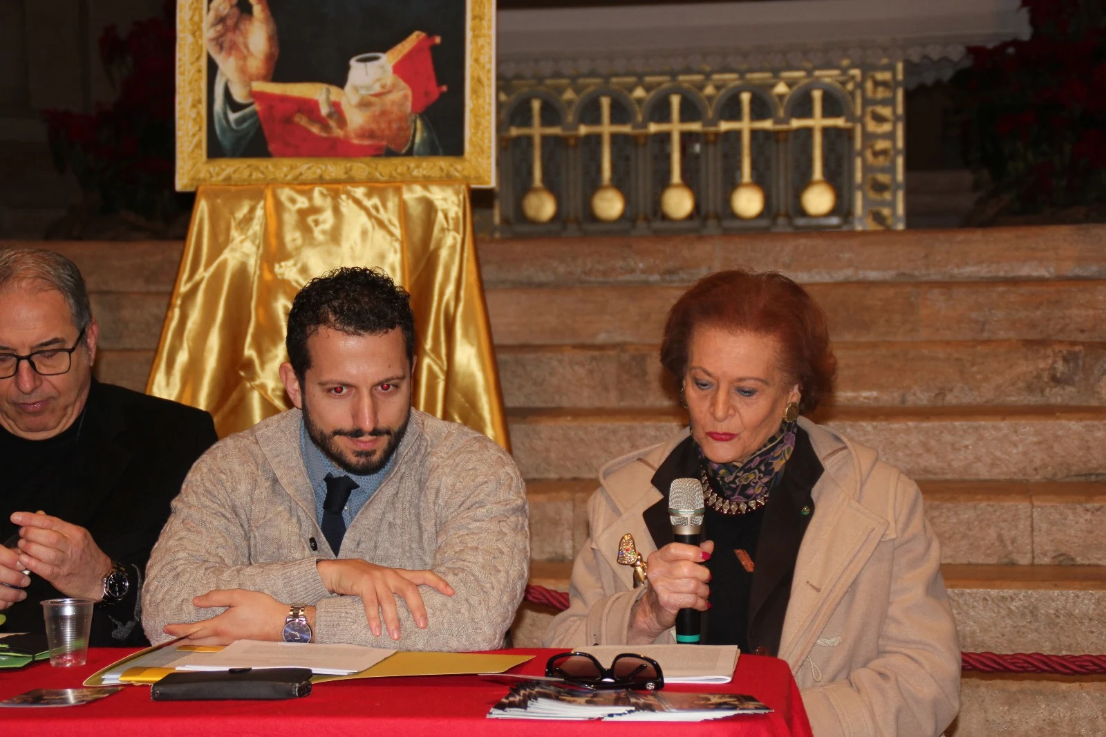 Con la Presidente della "Dante Alighieri", prof.ssa Maria Cristina Parise Martirano
