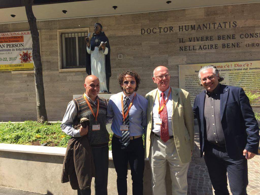 Con colleghi spagnoli