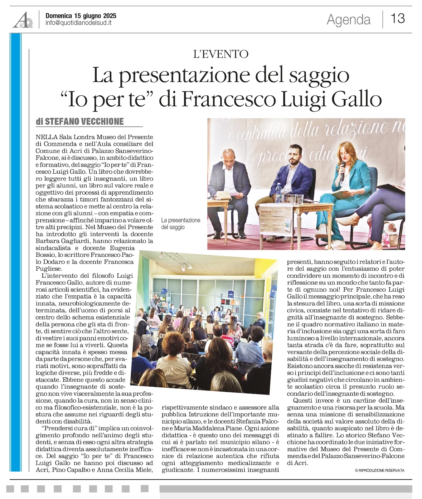 Dicono di me...